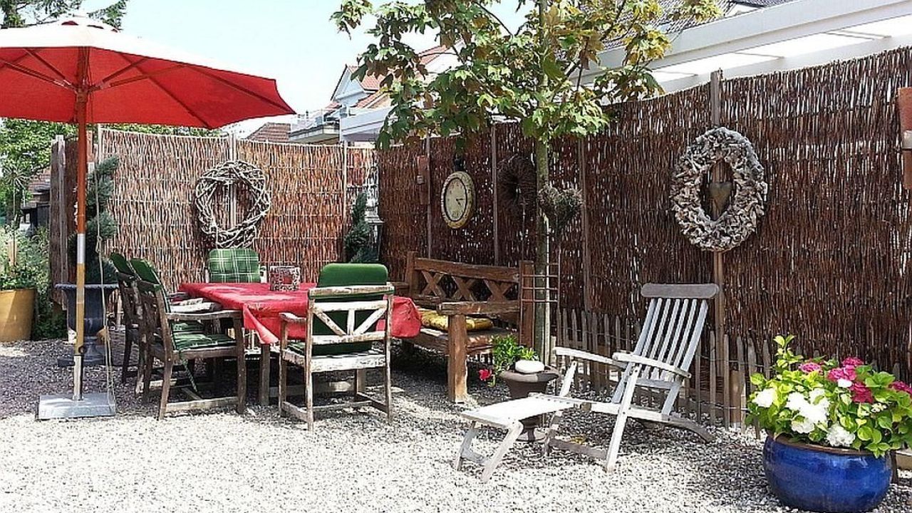 der Hofplatz Altes Strandhus der Hofplatz Altes Strandhus